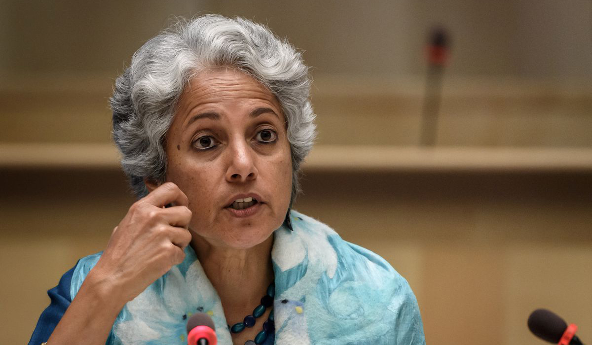 World Health Organization Chief Scientist Soumya Swaminathan